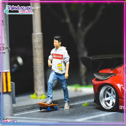 SKATER - ESCALA 164 - Minis Dioramas