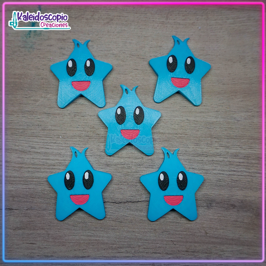 Estrella mini Pack 5 piezas lumalee colgantes