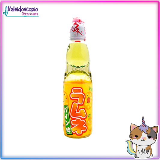 Hata Ramune Sabor Piña 200ml