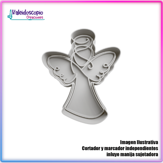 Angel Cortador para galletas y fondant
