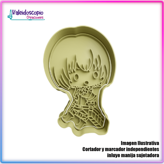 Armin AOT Cortador para galletas y fondant