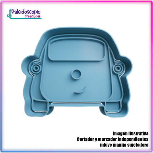 Auto Payaso Plim Plim Sonrisa de Costado