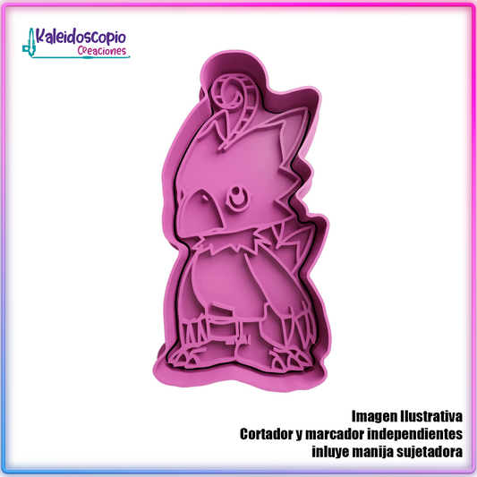 Biyomon digimon - Cortador para galletas y fondant