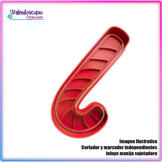 Baston de Dulce 6 - Cortador de Galletas y Fondant