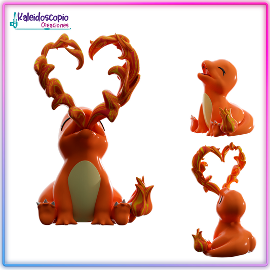 Charmander Love Flame
