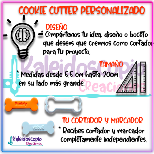 Cortador de galletas Personalizado
