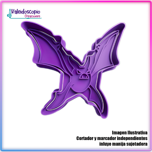 Crobat Pokemon - Cortador de Galletas y Fondant