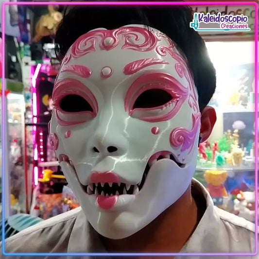 Mascara Geisha Mandibula Movible