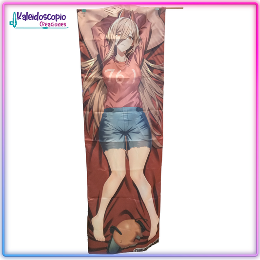 Dakimakura Power Doble Vista