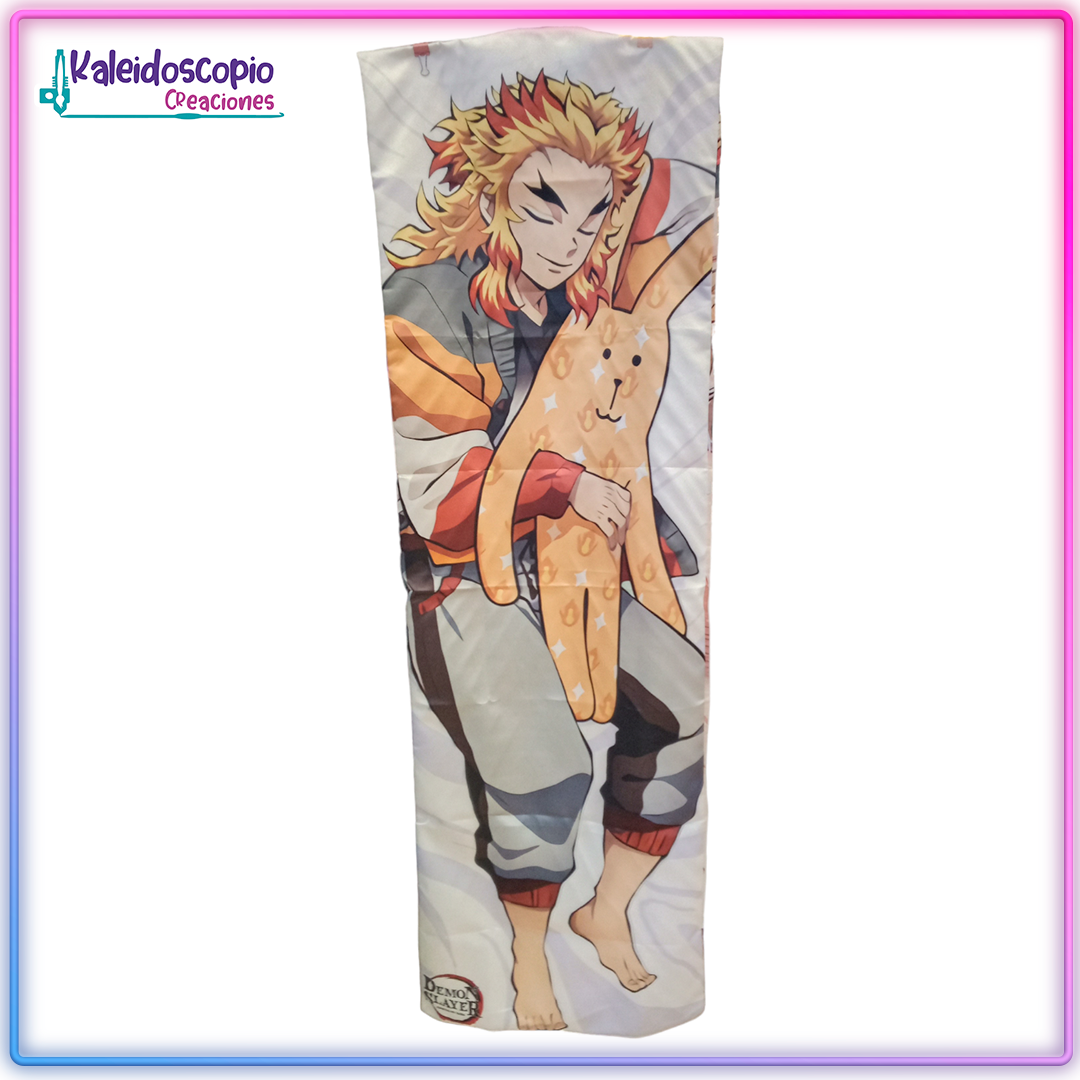 Dakimakura Kyojuro Rengoku Doble Vista Kaleidoscopio Creaciones
