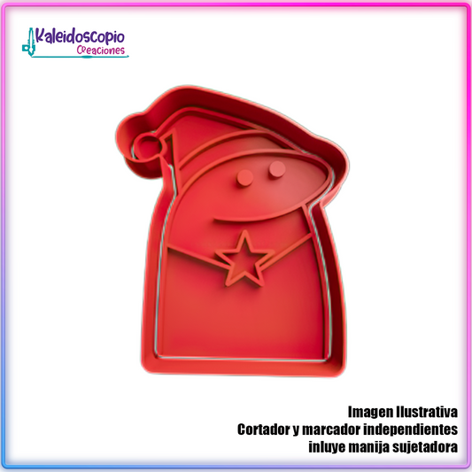 Deformito de Navidad - Cortador de Galletas y Fondant
