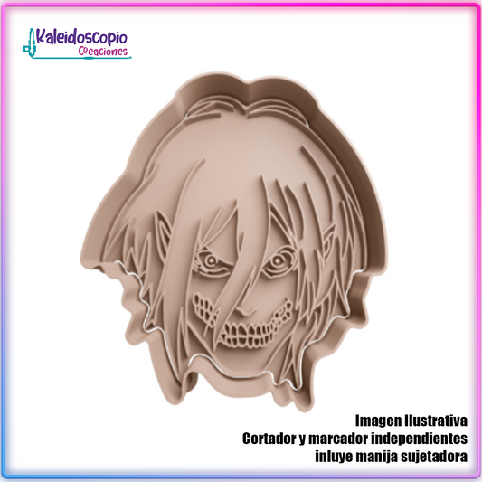 Eren titan - Cortador para galletas y fondant