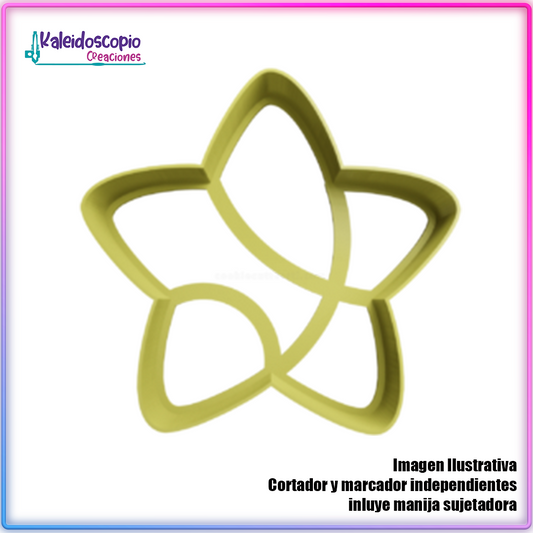 Estrella Contorno Cortador De Galletas