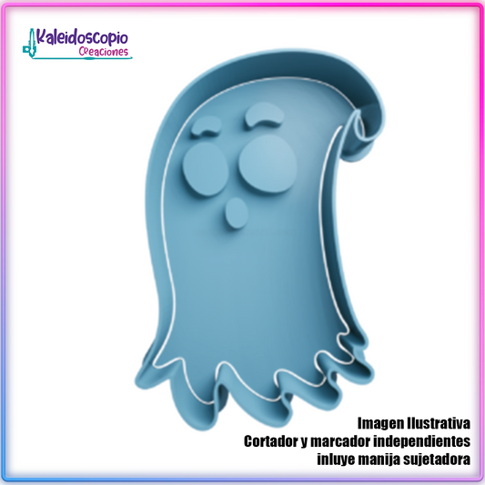 Fantasma Confundido Cortador de Galletas y Fondant