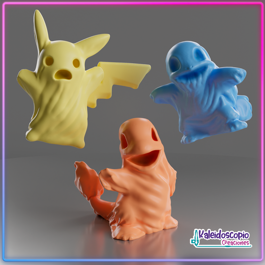 Iniciales Kanto Fantasmas