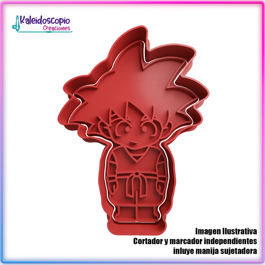 Goku Dragon Ball Super Cortador para galletas