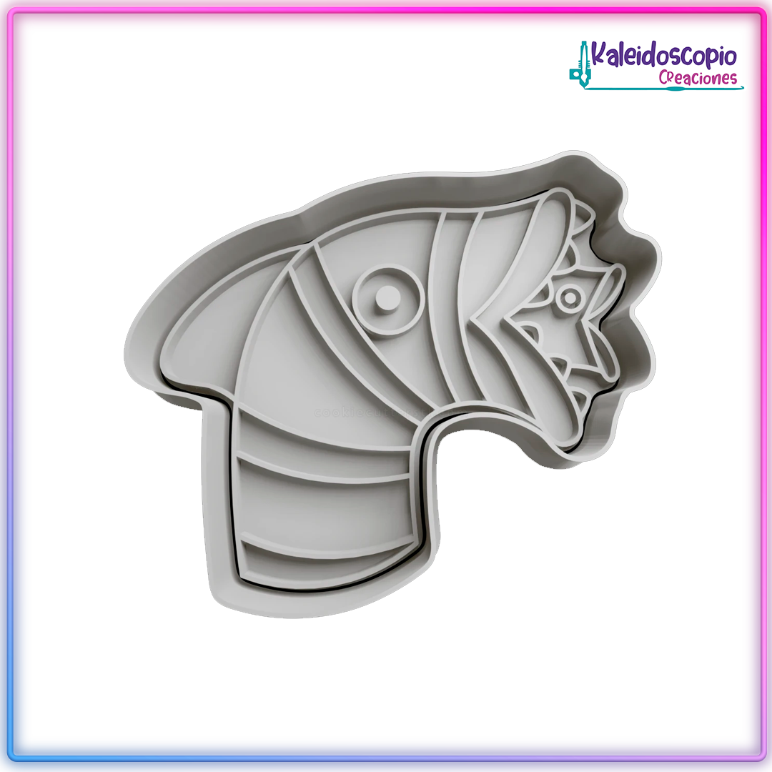 Gusano de Arena Cortador de Galleta y Fondant Gusano de Arena Cortador de Galleta y Fondant