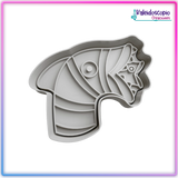 Gusano de Arena Cortador de Galleta y Fondant Gusano de Arena Cortador de Galleta y Fondant