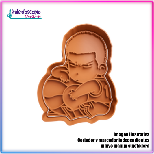 Hanamichi Sakuragi Envidioso - Slam Dunk - Cortador de Galletas y Fondant