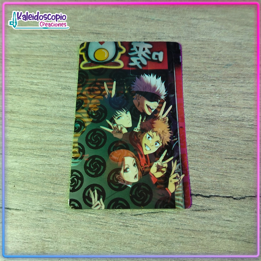 Jujutsu Kaisen Sticker para tarjeta