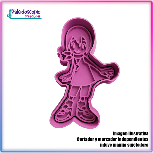 Kari Kamiya digimon - Cortador para galletas y fondant