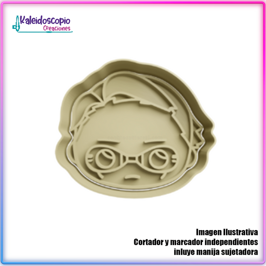 Kento Nanami Chibi Cortador de Galletas y Fondant