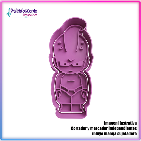 Kid Buu Dragon Ball Super Cortador para galletas