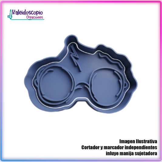 Lentes Harry Cortador para galletas y fondant