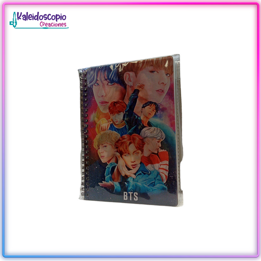 Libreta Bts Holografica - Libreta - BTS