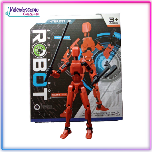 Lucky Dummy T13 Super Robots - Robot Multiarticulado