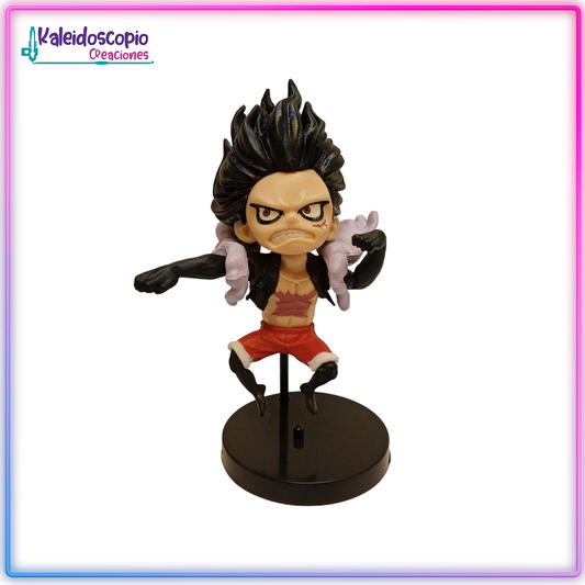 Figura de Monkey D. Luffy Gear 4 - One Piece - Figuras Miniaturas