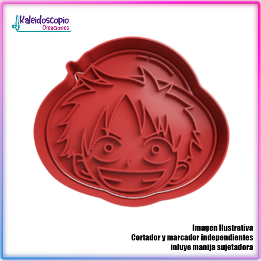 Luffy sombrero de paja - Cortador para galletas y fondant