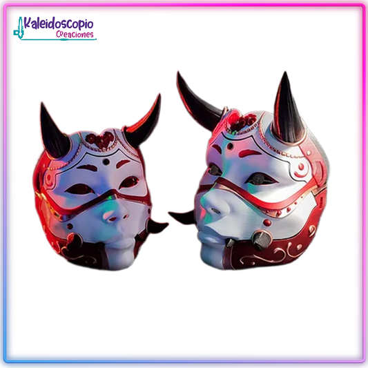 Mascara Hannya Mandibula Movible