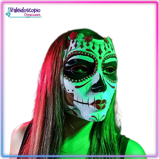 Mascara Catrina Mandibula Movible