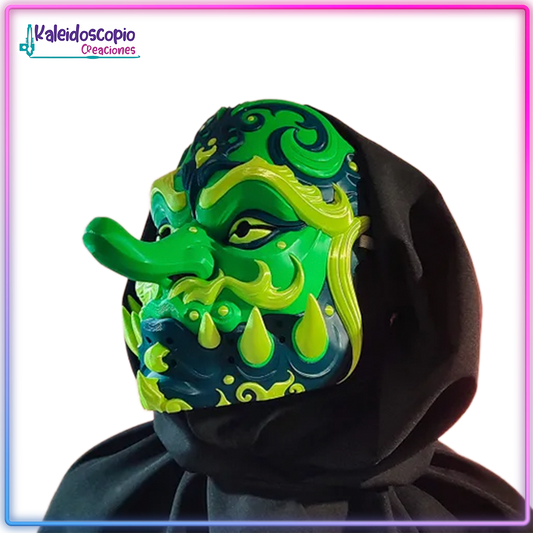 Mascara TENGU Mandibula Movible