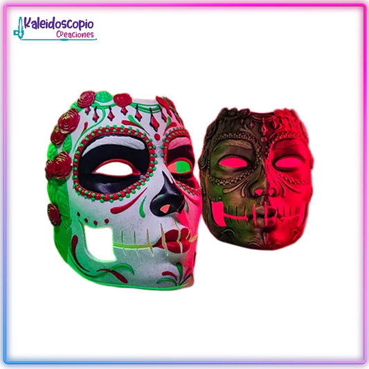 Mascara Catrina Mandibula Movible