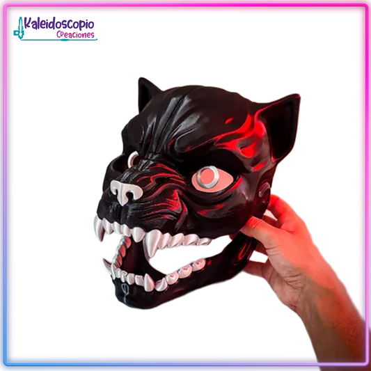 Mascara Pantera Mandibula Movible