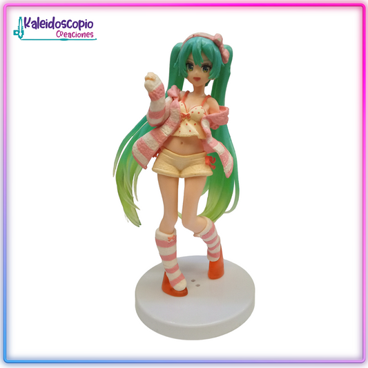 Hatsune Miku con Pijama para Dormir - Mikus