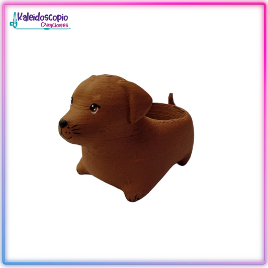 Maceta de Perro Salchicha