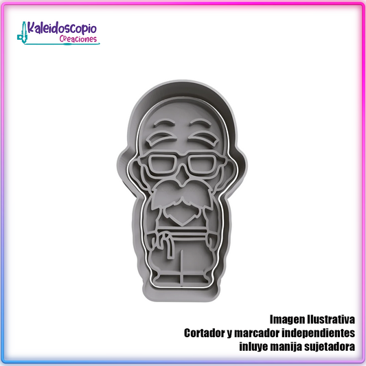 Maestro Roshi Dragon Ball Super Cortador para galletas