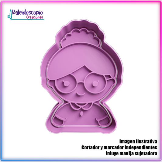 Mama Noel 2 - Cortador de Galletas y Fondant