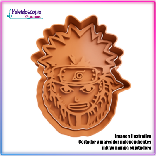 Naruto - Cortador de Galletas y Fondant