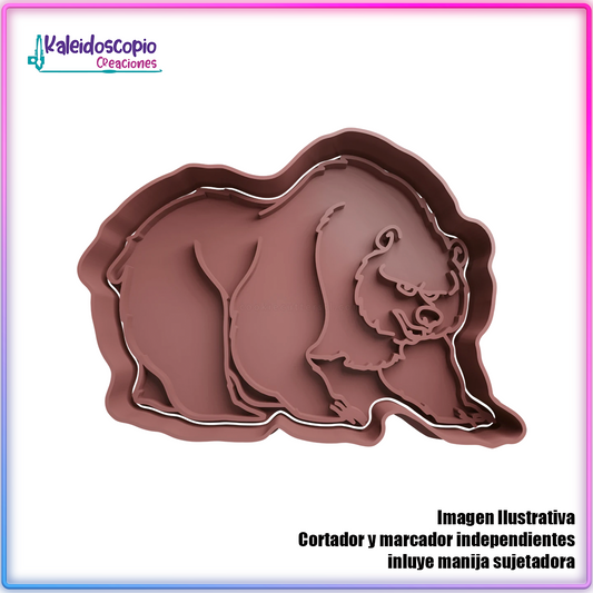 Oso Cortador para galletas
