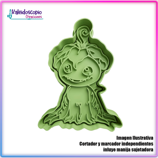 Palmon digimon - Cortador para galletas y fondant