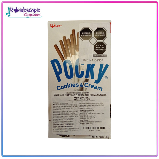 Pocky Cookies & Cream, Glico 70 g