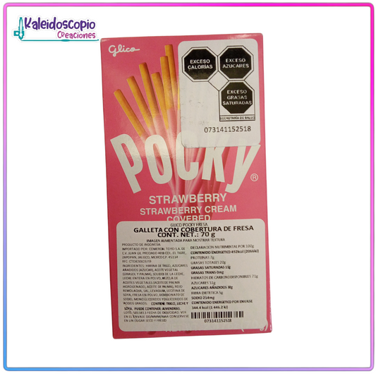 Pocky Fresa, Glico 70 g