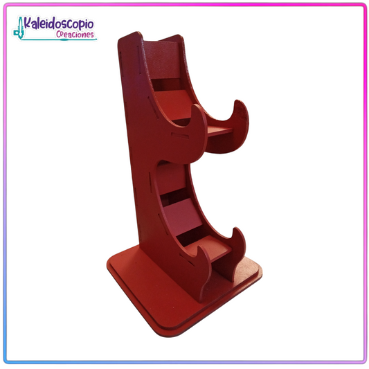 Soporte Doble para Controles Rojo