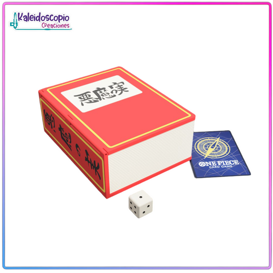 Deck Box Libro de Ace One Piece