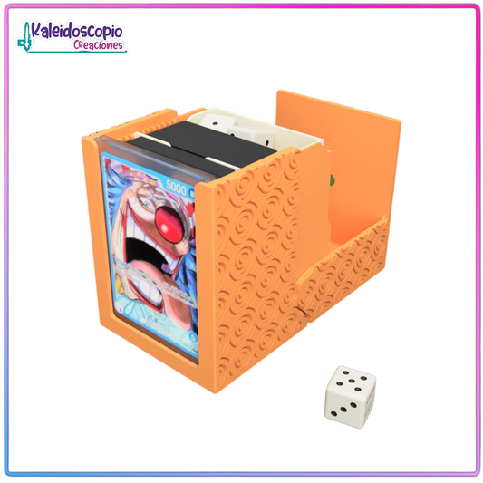 Deck Box Fruta del Diablo Ace Cuadrada One Piece