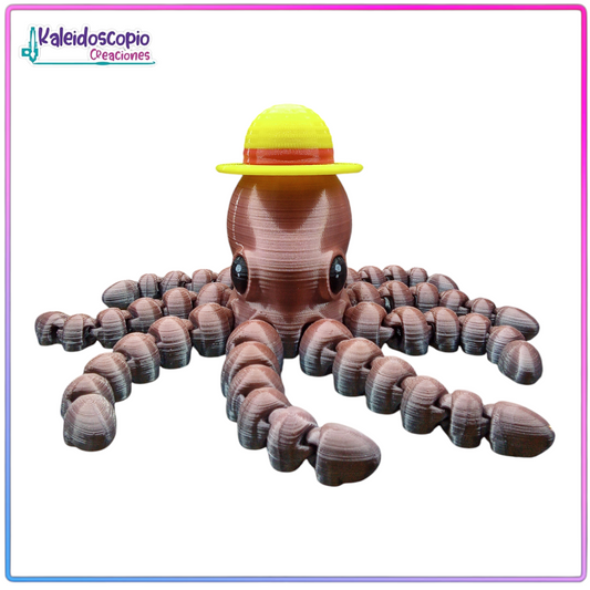 Pulpo Luffy One Piece - Flexy